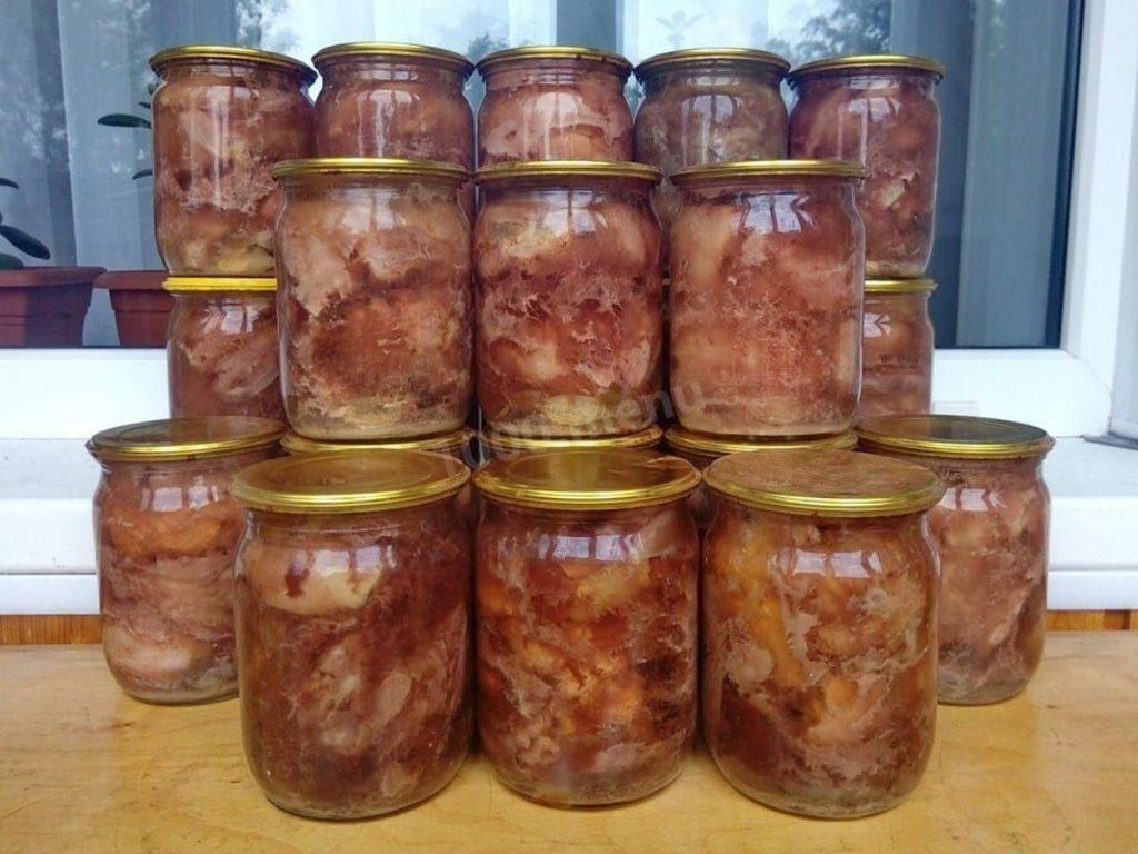 Консервы мясные "Свинина тушеная" ГОСТ высший сорт - Купить в Минске на Flagma.b